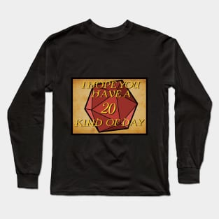 Dungeons & Dragons Nat 20 Long Sleeve T-Shirt